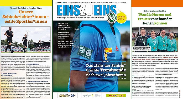 EINSZUEINS - Sonderausgabe für Schiedsrichter*innen jetzt online