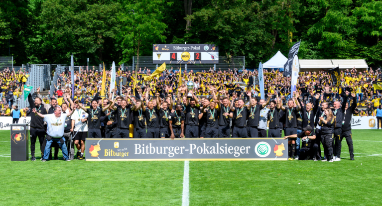 Bitburger-Pokalfinale: TSV Alemannia Aachen bezwingt den Bonner SC