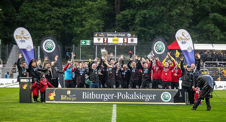 Bitburger-FVM-Pokal: Rekordchampion FC Viktoria Köln bezwingt Titelverteidiger Alemannia Aachen