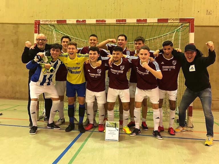 Hertha Walheim siegt beim FVM-Futsal-Cup 2019 - Deutz 05 auf Platz 4