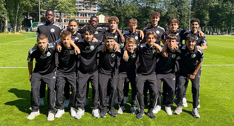 Mittelfeldplatzierung für U15-Auswahl bei DFB-Sichtungsturnier