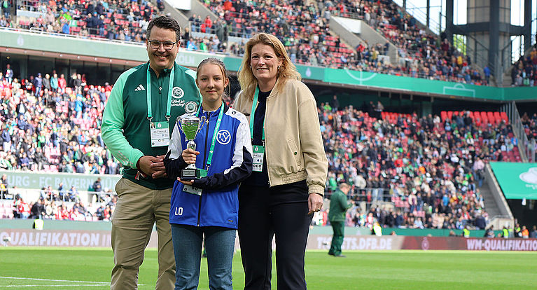 FVM sorgte für starkes Rahmenprogramm beim DFB-Pokalfinale der Frauen