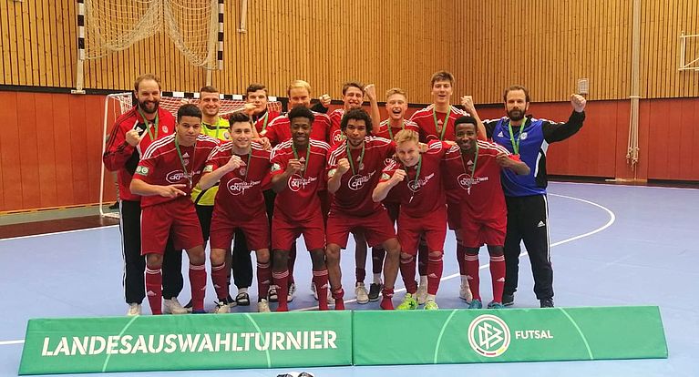 FVM-Futsal-Auswahl: Platz 2 beim DFB-Landesauswahlturnier