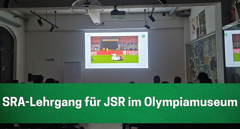 Jungschiedsrichter*innen-Assistenten*innen-Lehrgang im Deutschen Sport- und Olympiamuseum