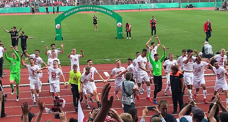 Der 1. FC Köln ist Deutscher Meister der B-Junioren