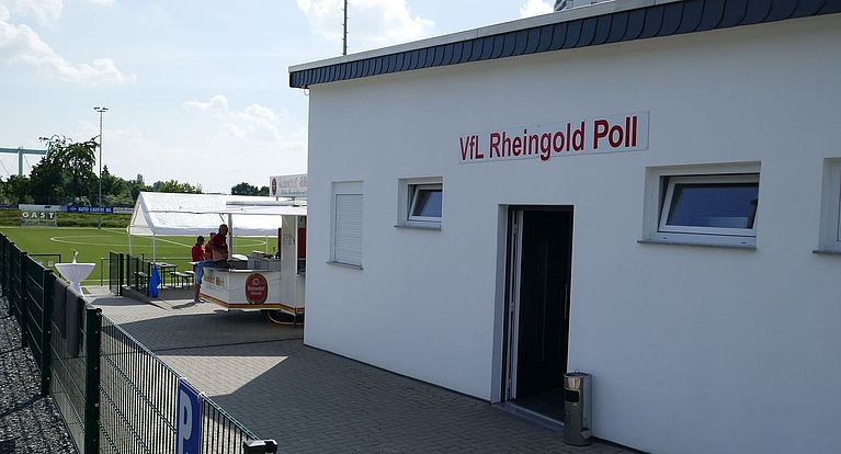 Nutzung der Umkleidekabinen und Duschen beim VfL Rheingold Poll nicht möglich