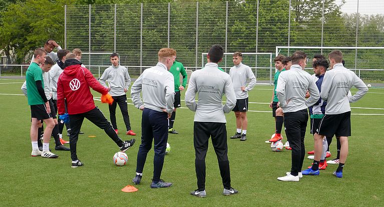 Das DFB-Mobil bei Borussia Lindenthal-Hohenlind