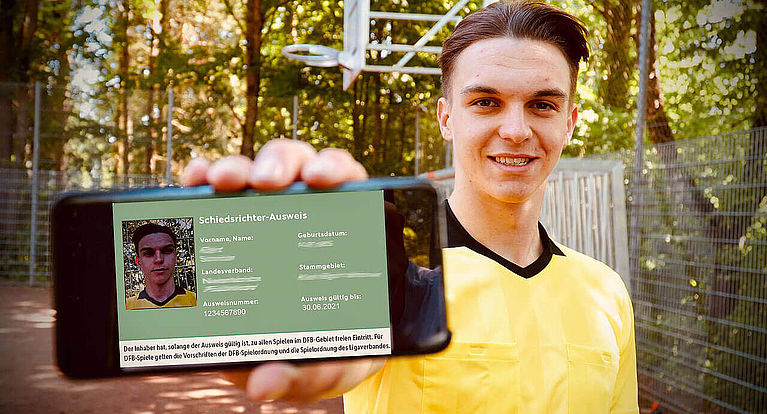 Schiedsrichter-Ausweis ab jetzt auch digital