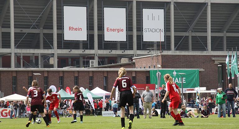 Riesiges sportliches Rahmenprogramm zum DFB-Pokalfinale der Frauen in Köln