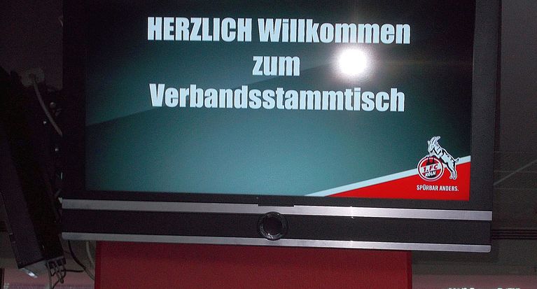 Zweiter „Verbandsstammtisch“ des 1. FC Köln im RheinEnergieSTADION