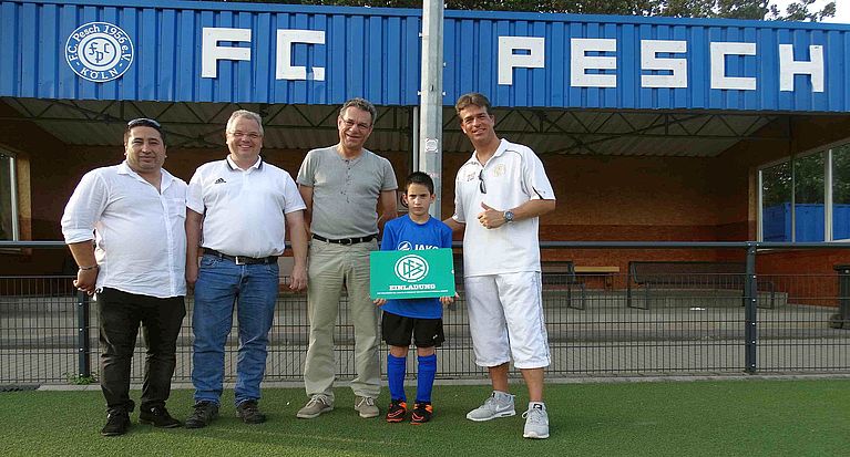 FVM–FAIR-PLAY-Preis 2015/2016: Can Coskun vom FC Pesch 