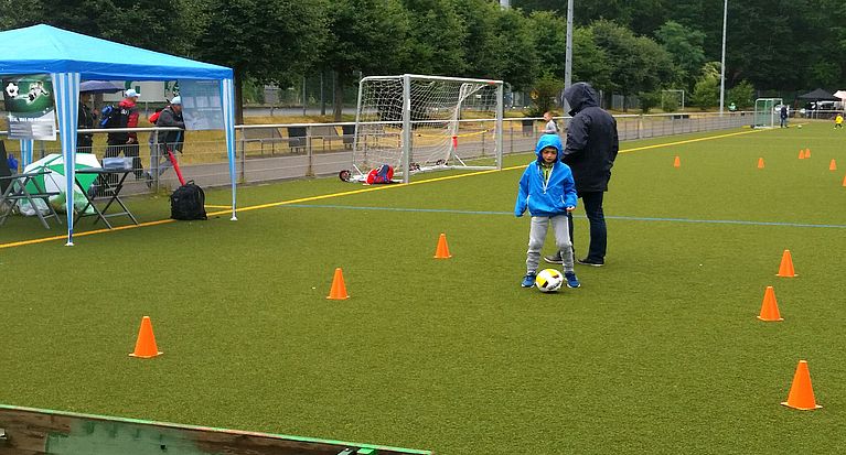 Der Fußballkreis Köln beim 8. Kölner KinderSportFest 2017 