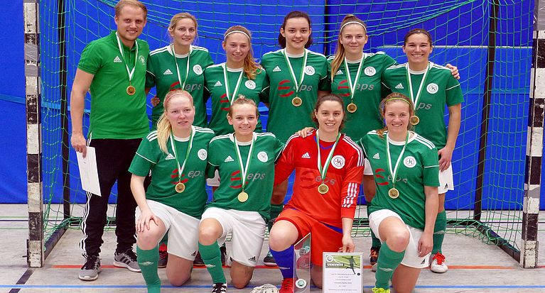 Vorwärts SpoHo Köln gewinnt das Top-10-Finale des FVM-Frauenhallenpokals 2019 (+ Bildergalerie)