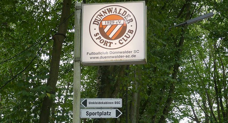 Keine Umkleide- und Duschmöglichkeiten beim Dünnwalder Sportclub