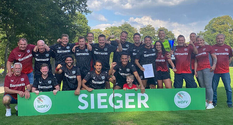 2 Meister und viel Freude bei der Westdeutschen Ü-Fußball-Runde