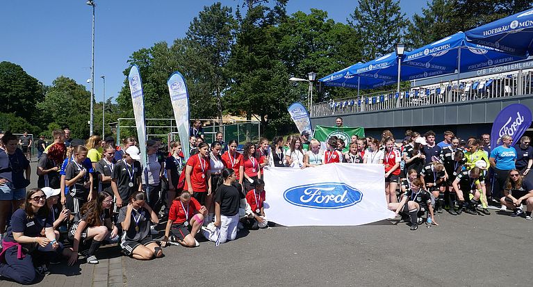 Ford-Fußballturnier für U17-Juniorinnen