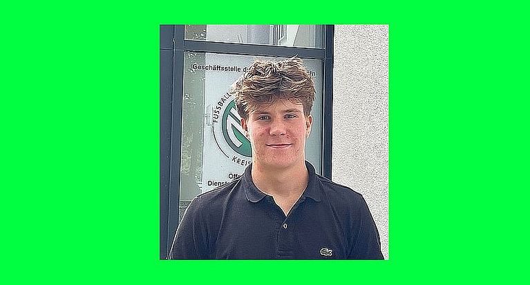 Anton Kurth: Neuer „FSJ´ler“ im Fußballkreis Köln