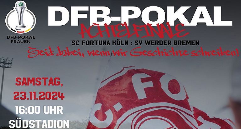 Frauen des SC Fortuna Köln treffen auf den SV Werder Bremen