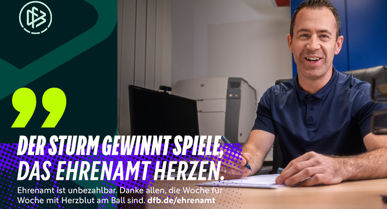 Ohne Ehrenamt kein Fußball: Der deutsche Fußball sagt Danke