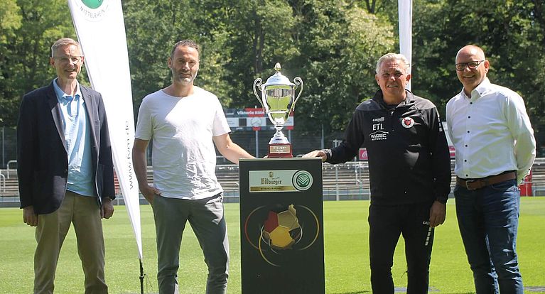 Bitburger-FVM-Pokalfinale: Geballte Vorfreude auf ein Fußballfest