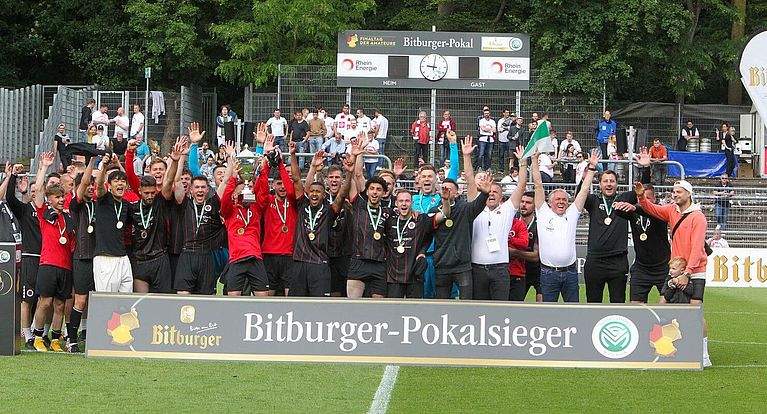 Viktoria Köln gewinnt Bitburger-FVM-Pokal 2022