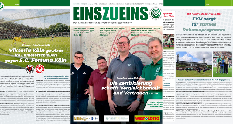 EINSZUEINS 2/2026: Jetzt als eMagazin digital lesen!