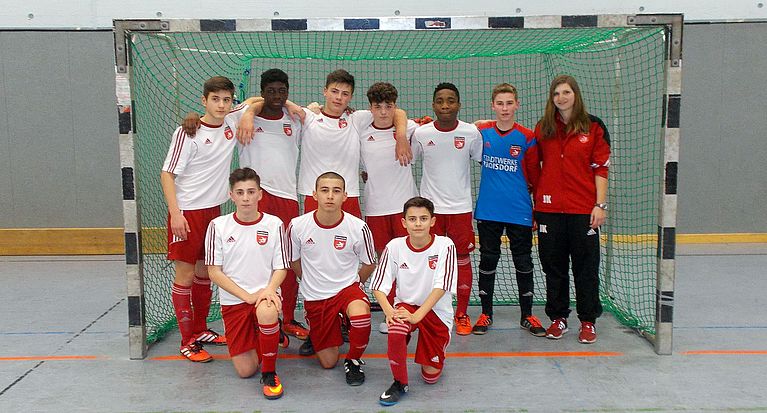 SF Troisdorf 05 gewinnt das Qualifikationsturnier um die FVM-C-Junioren-Hallenmeisterschaft