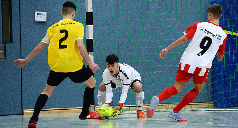 FVM-Futsal-Cup der C-Junioren: Zehn Teams spielen um Startplätze für die WDFV-Finalrunde