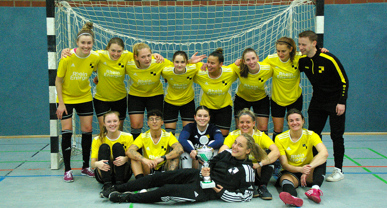 SV Deutz 05 gewinnt den Futsal-Frauen-Hallenpokal 2024 des Kreises Köln (+ große Bildergalerie)