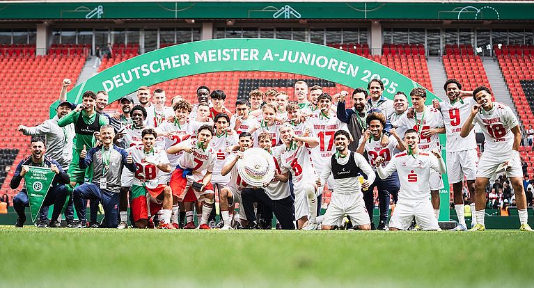 DFB-Nachwuchsliga: 1. FC Köln ist A-Junioren-Meister 2025