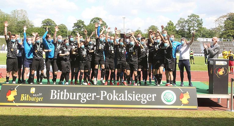 Viktoria Köln holt sich den Cup