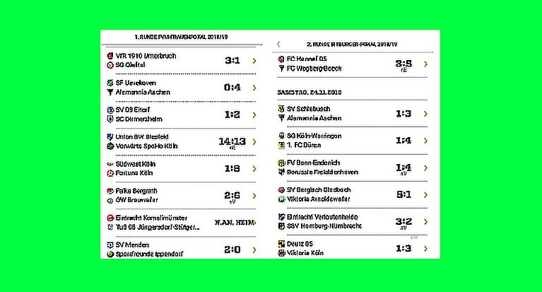 Bitburger-FVM-Pokal & FVM-Pokal der Frauen: Viertelfinale fast komplett