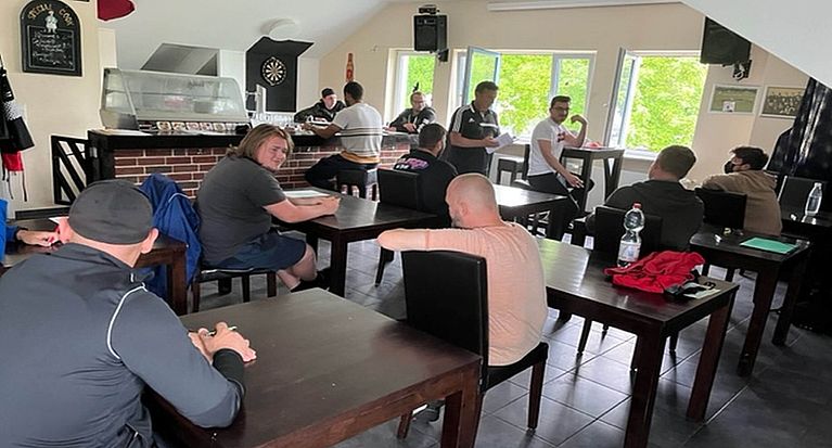 C-Lizenz-Trainerlehrgang beim RSV Urbach in der Prüfungsphase