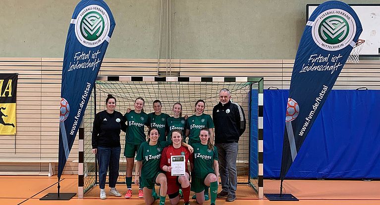 17. FVM-Futsal-Cup der Frauen – TSV Alemannia Aachen gewinnt Futsal-Meisterschaft