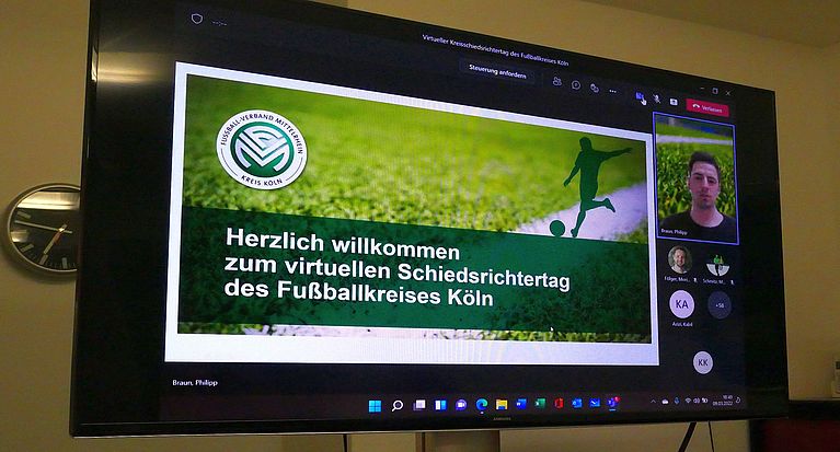 Virtueller Kreisschiedsrichtertag Köln 2022 wählt seinen neuen Ausschuss