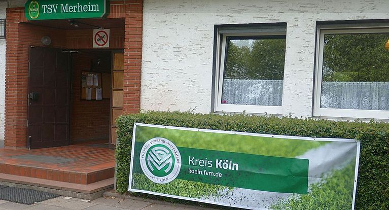 Nutzung der Umkleidekabinen und Duschen beim TSV Merheim nicht möglich