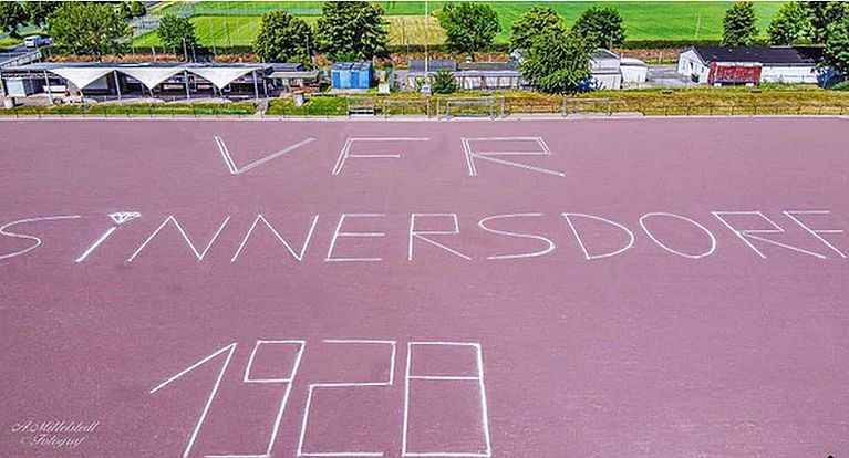 Umwandlungsarbeiten beim VfR Sinnersdorf