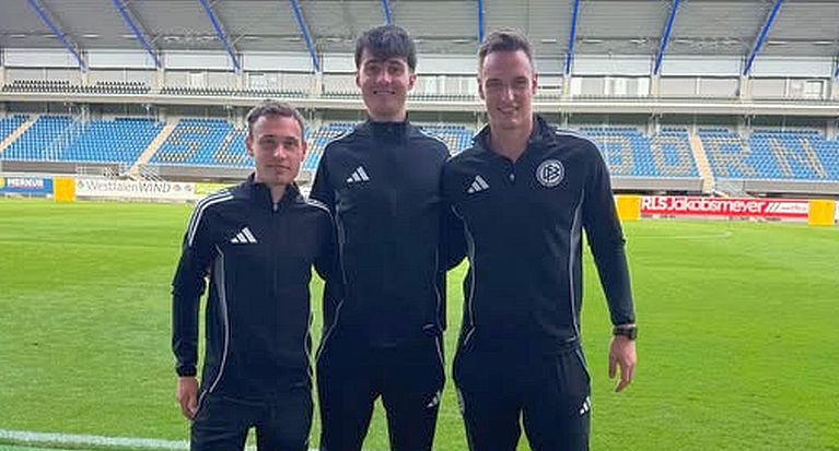 Nils Leichert mit Regionalliga-Debüt