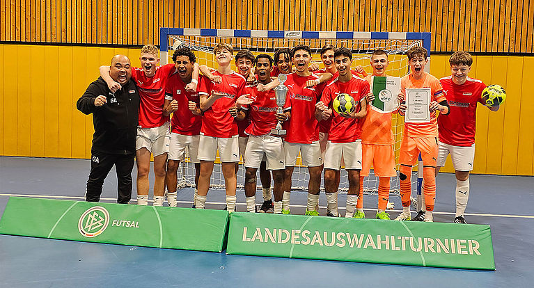 WDFV-Futsal-Cup der B-Junioren: FC Rheinsüd Köln ist Westdeutscher Meister - Fortuna Köln auf Platz 3