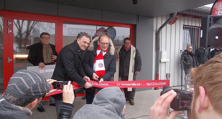 Fortuna Köln weiht neues Nachwuchszentrum ein