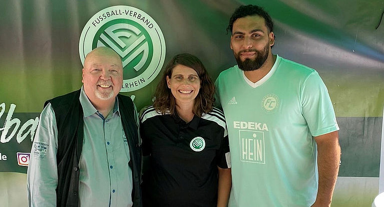 Staffelstabübergabe im Inklusionsfußball: Gökhan Erdek folgt auf Hans Willy Zolper