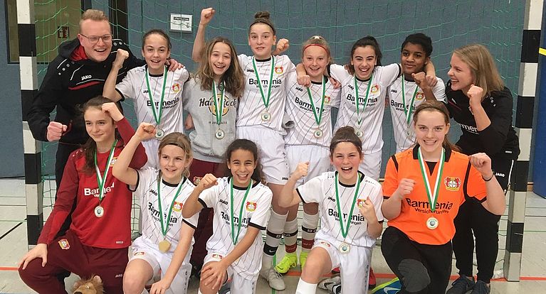 FVM-Futsal Cup: Bayers D-Juniorinnen verteidigen den Titel 