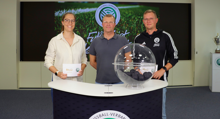 Bitburger-FVM-Pokal 2026/27: 16 Paarungen für zweite Runde ausgelost