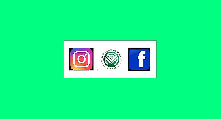 Fußballkreis Köln bei Instagram und Facebook