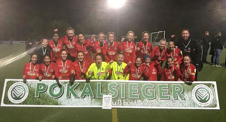 Der 1. FC Köln siegt auch bei den C-Juniorinnen (U15)