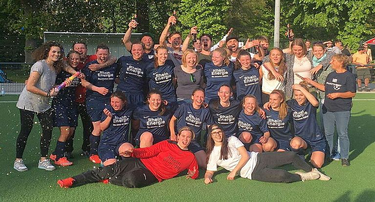 Der SC Blau-Weiß Köln ist Meister der Frauen-Kreisliga A der Saison 2016/2017