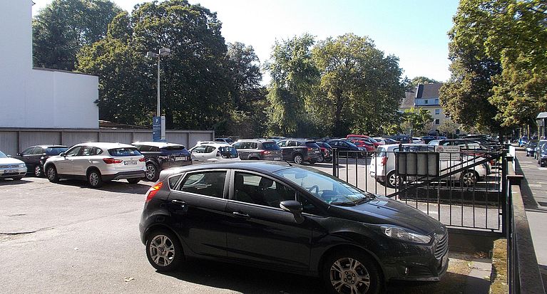 Parkmöglichkeiten Geschäftsstelle Kleingedankstraße