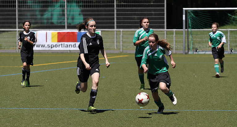 Talentfördercup für U14-Juniorinnen beim DFB-Pokalfinale der Frauen