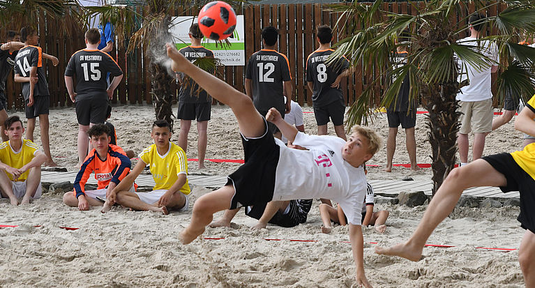 Beachsoccer-Cup 2018: Spaß im Sand