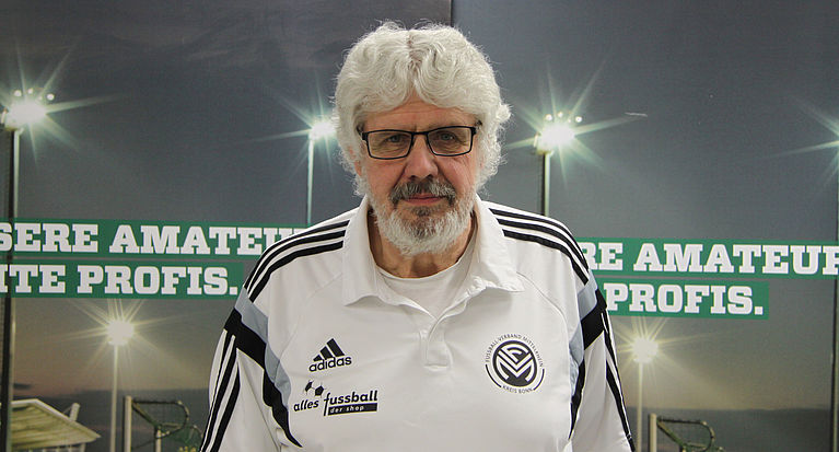 Amateurfußball-Kongress: Vorstellung Jürgen Bachmann, Kreisvorsitzender Kreis Bonn